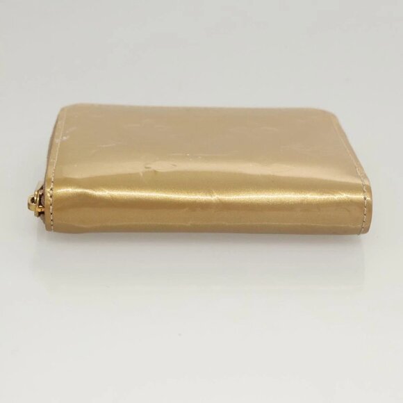 LOUIS VUITTON Vernis Zippy Coin Purse Coin Purse Beige Poodle M91762 Auth 125494 - Picture 7 of 16